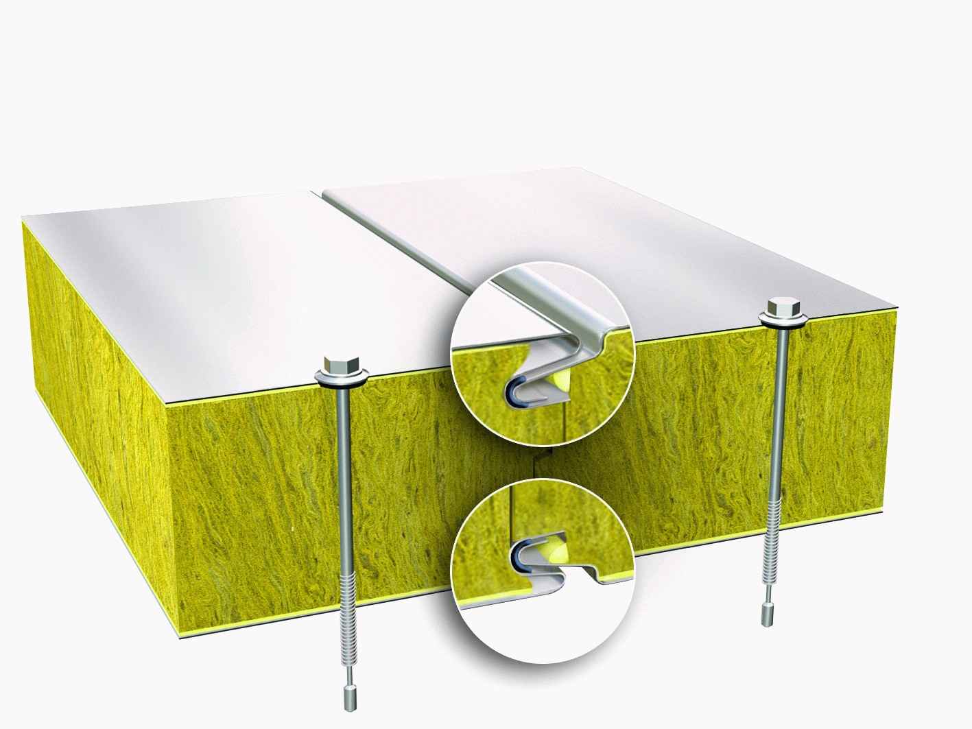 Стыки панелей без замка — нащельники и герметизация